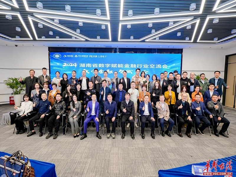 “数字金融智赋万企”2024湖南省数字赋能金融行业交流会在长顺利召开泛亚电竞(图2)